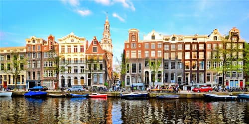 London - Amsterdam flight ticket