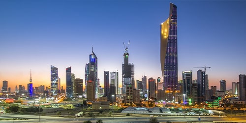حجز طيران من Abu Dhabi إلى Kuwait