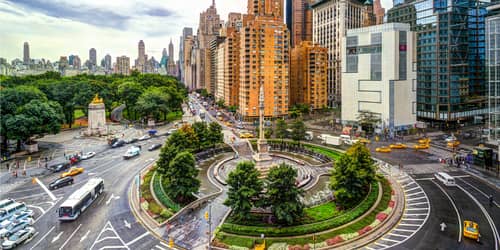 London - New York flight ticket